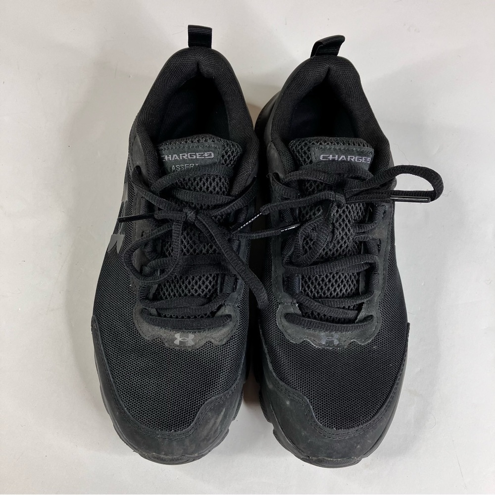 Under Armour Charged Assert sneakers all black size 8.5
